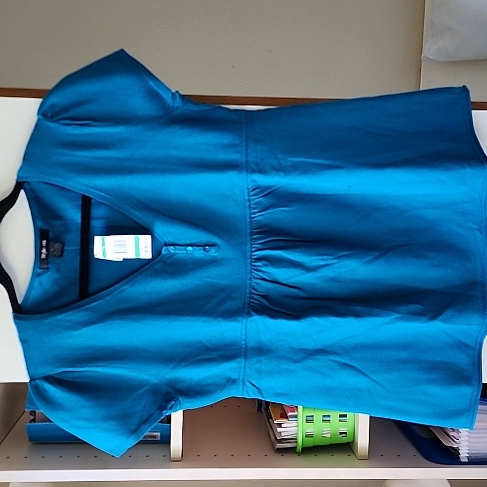 Style & Co. Knit Teal Top